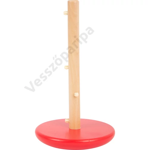 Akadály csapokkal rendelkező montessori rúd