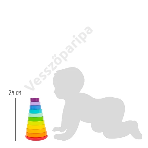 Small foot 11794 nagy montessori torony mérete