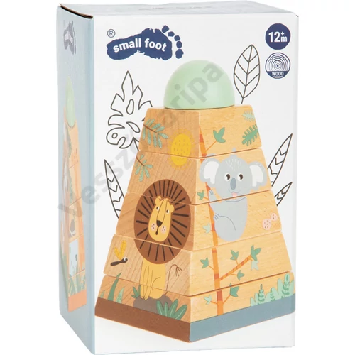 Small foot 12320 Safari montessori torony doboza
