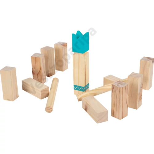 Kubb szett 24 cm-es királlyal