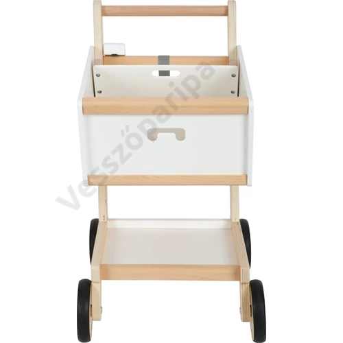 Fa bevásárlókocsi elölről