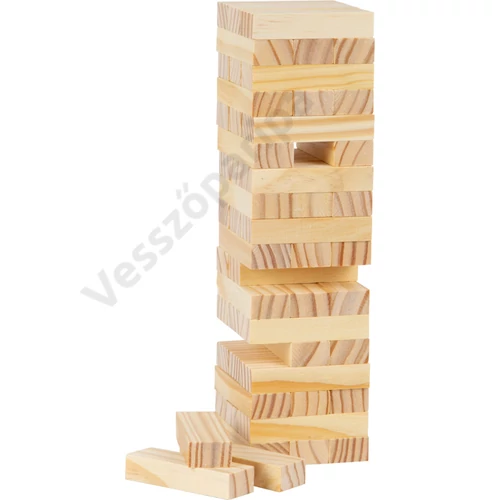 Small foot jenga natúr fa torony