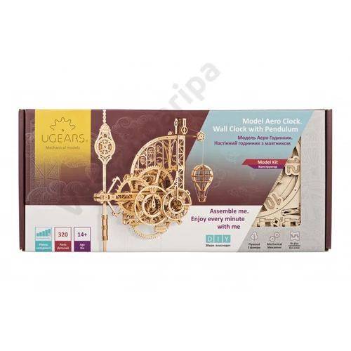 Ugears Aero Clock doboza