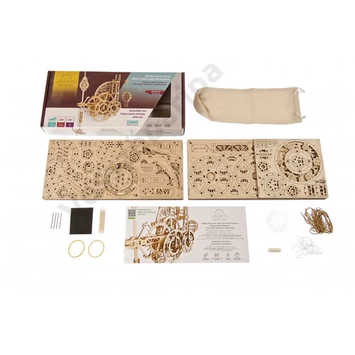 Ugears Aero Clock kiinduló helyzet