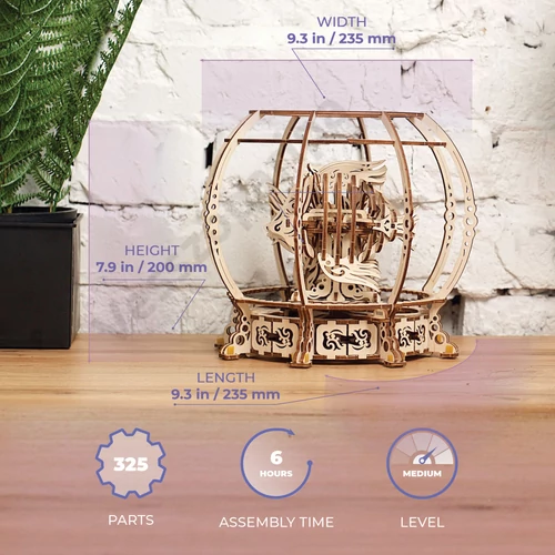 UGEARS akvárium adatok