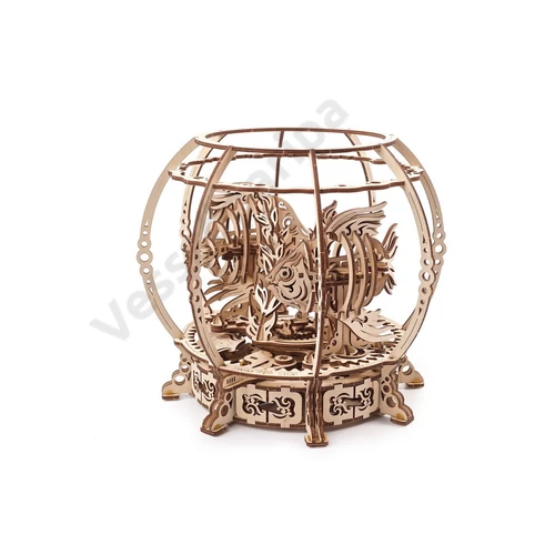 Ugears akvárium mechanikus modell