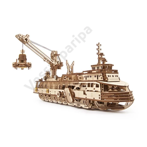 UGEARS kutatóhajó mechanikus modellkészlet