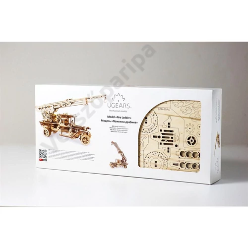 Ugears létrás tűzoltóautó doboza