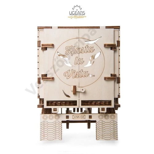 UGEARS modell - 3D puzzle - Heavy Boy truck VM-03 pótkocsi