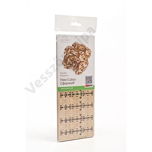 UGEARS Flexi-Cubus csomagolása