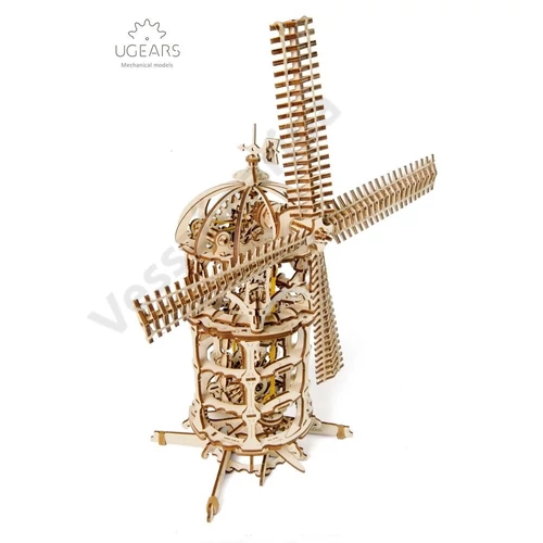 UGEARS Szélmalom fa 3D puzzle