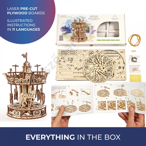 Ugears körhinta adatok