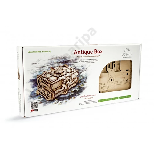 Ugears mechanikus Antik doboz doboza
