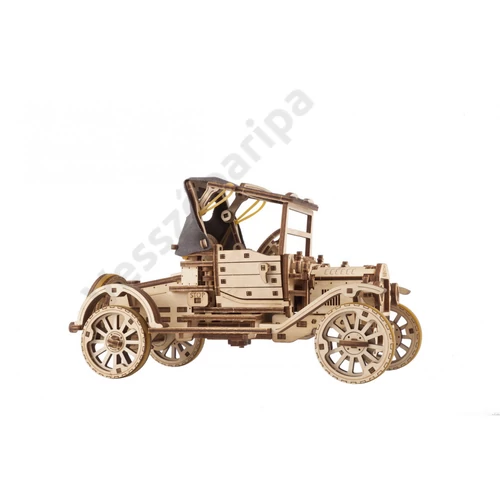 UGEARS modell - 3D puzzle T-modell oldalról