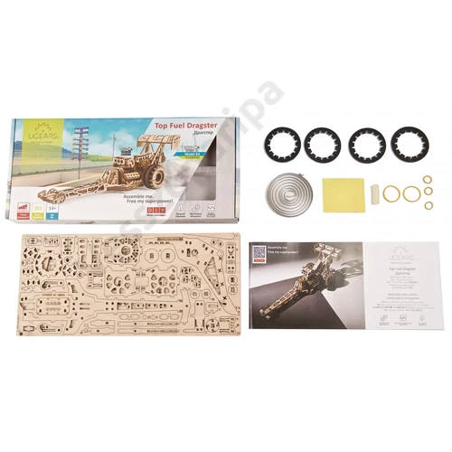 UGEARS Dragster versenyautó kezdet