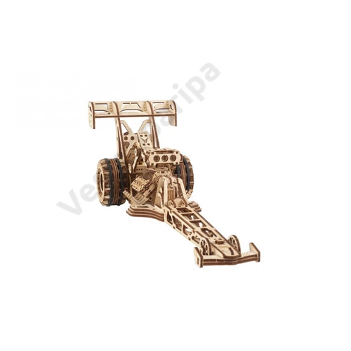 Ugears Dragster mechanikus modell