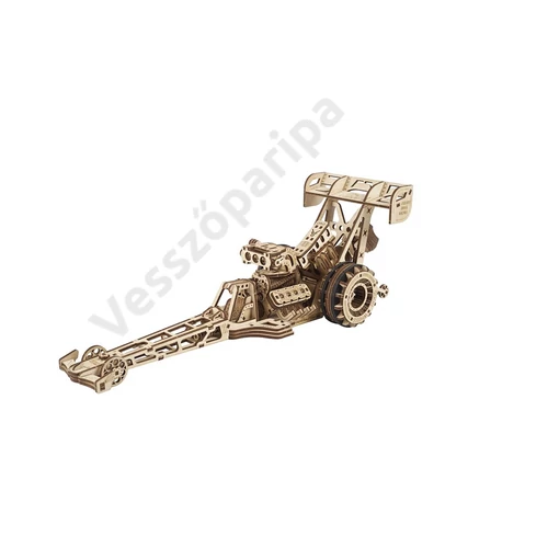 UGEARS Dragster versenyautó mechanikus modellkészlet