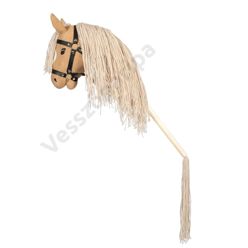 Bézs, nyitott szájú Hobby Horse levehető farokkal