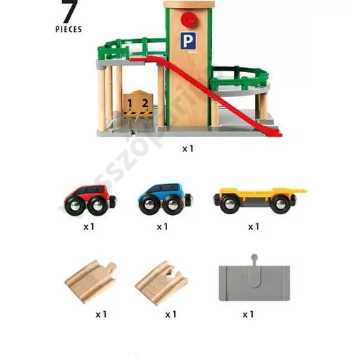 Brio World 33204 emeletes parkolóház részei