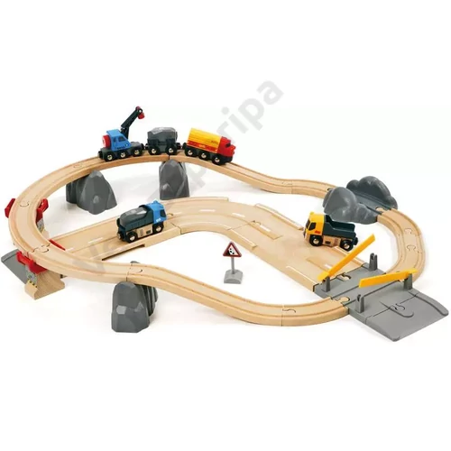 Brio kőbánya fa vonatszett