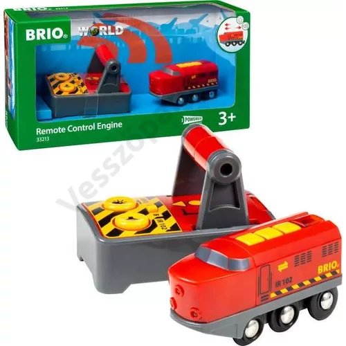 Brio kézi távvezérlésű piros mozdony