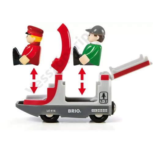 Brio utasok a mozdonyban