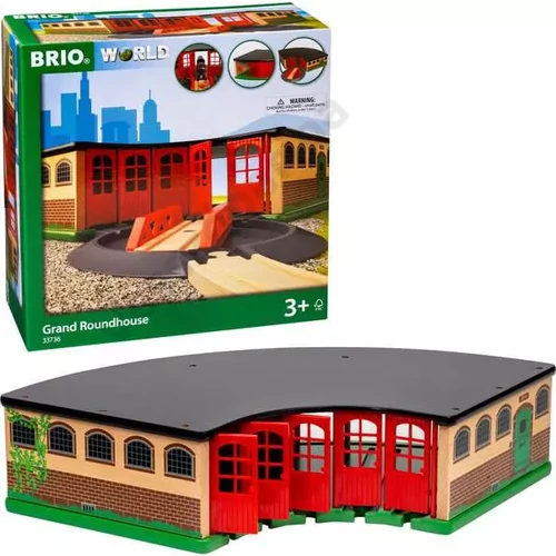 Brio ötállásos vonatgarázs
