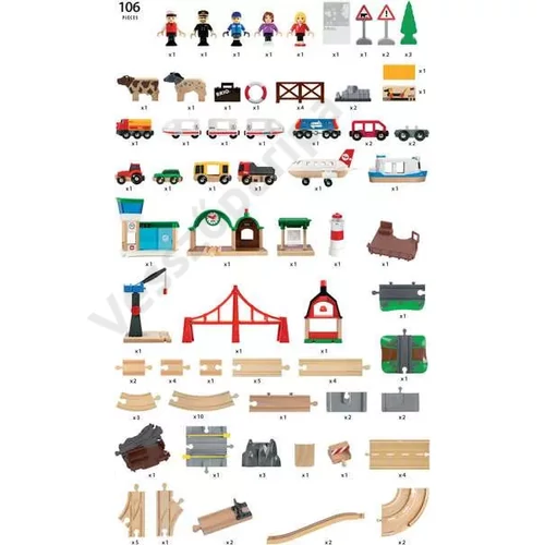Brio World delux vonatszett 106 része