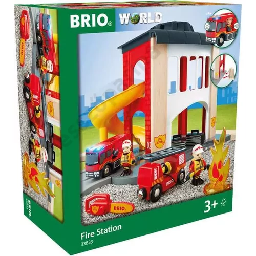 Brio World 33833 központi tűzoltóállomás szett doboza