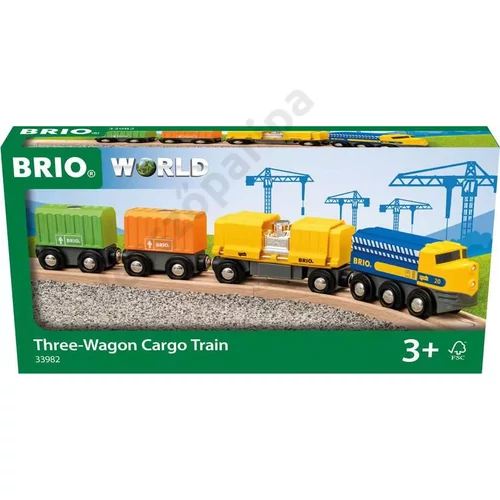 Brio 33982 három vagonos tehervonat doboz