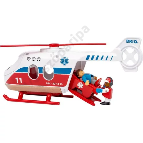 Brio mentőhelikopter beteghordó ágy