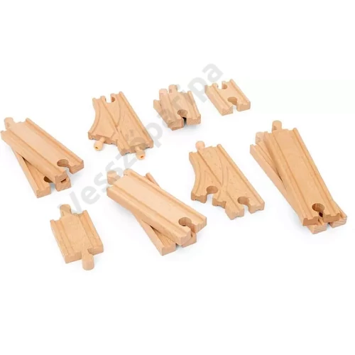 Brio World kezdő sínkészlet 12 darab eleme