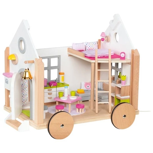 Goki 51477 fa lakókocsi babaház hygge otthon