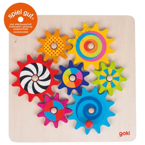 Táblás fogaskerék játék - goki