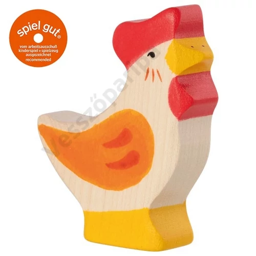 Holztiger fa figura álló tyúk