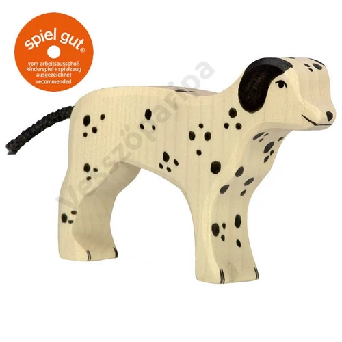 Holztiger fa figura dalmata