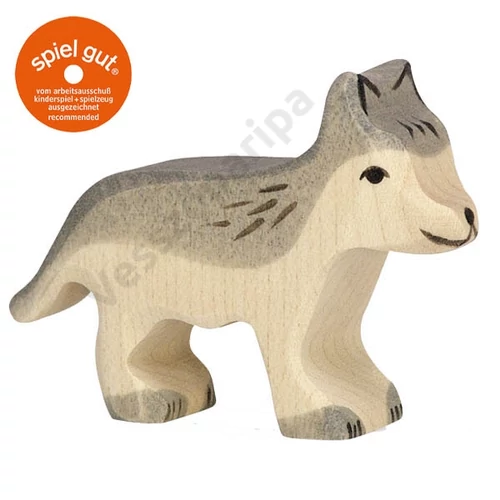 Holztiger farkaskölyök