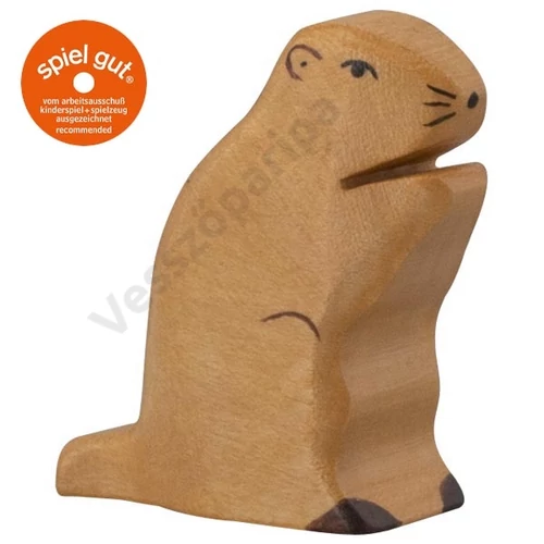 Holztiger amerikai mormota fa figura