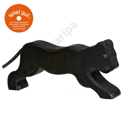 Holztiger fa figura párduc