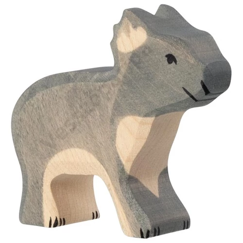 Holztiger koala fa figura