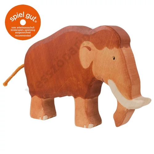 Holztiger mamut fa figura