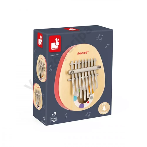 Janod 07642 játék kalimba doboza