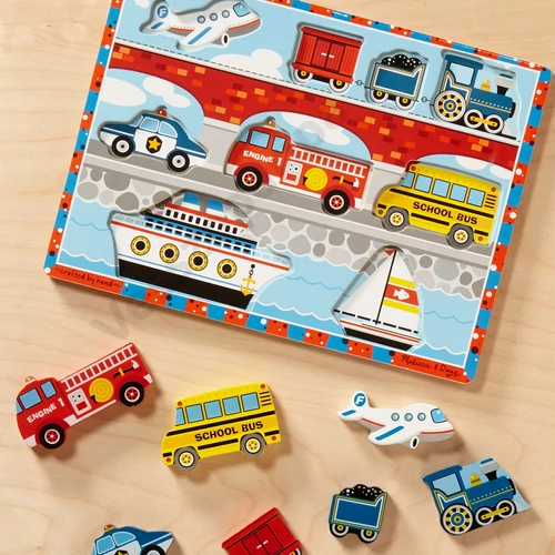 Melissa and Doug Járművek kirakó