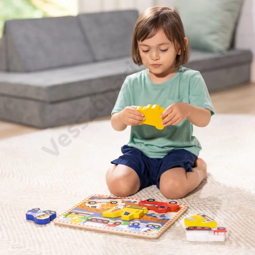 Melissa and Doug építkezés puzzle