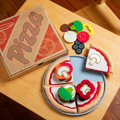 Fa pizza tálca, karton pizzás doboz, textil pizza
