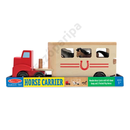Melissa and Doug lószállító teherautó doboza