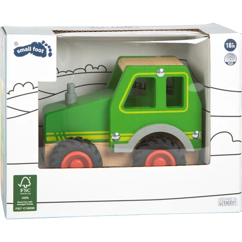 Small foot 11078 fajáték traktor doboza