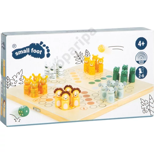 Small foot Szafaris Ki nevet a végén? társasjáték csomagolás