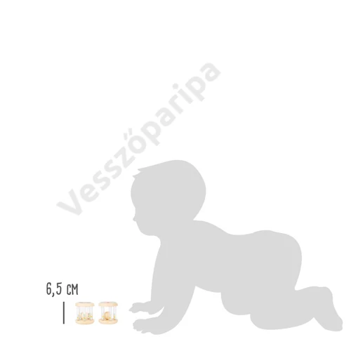 Small foot 11885 mókuskerék csörgők mérete
