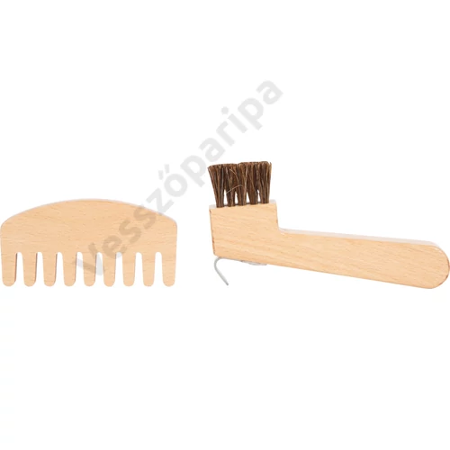Fa játék lóápoló kefe